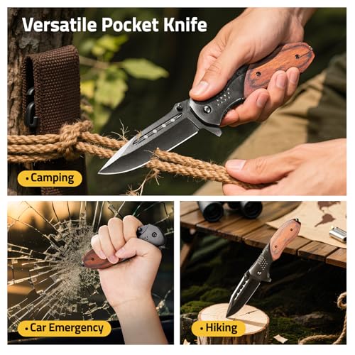 CVLIFE First Aid Kit Survival Emergency Kit IFAK Trauma Kit with MOLLE Pouch, Comprehensive Trauma Care - Ideal for Car, C...