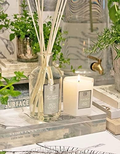 Antica Farmacista Home Ambiance Diffuser - Long-Lasting Reed Scent Diffuser - Luxury Room Freshener Gift - Ironwood, 8.45 fl oz