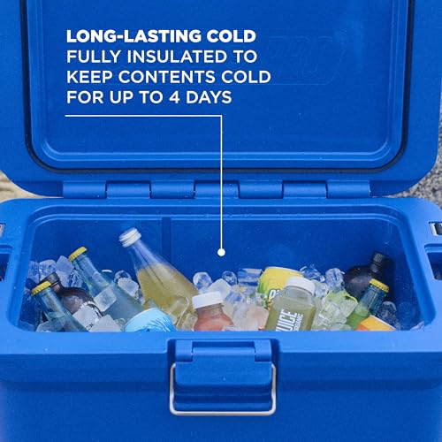 Coleman Pro Heavy-Duty 45qt Ultra-Light Premium Hard Cooler, Extra-Thick Insulation Keeps Ice up to 4 Days, 74-Can Capacity