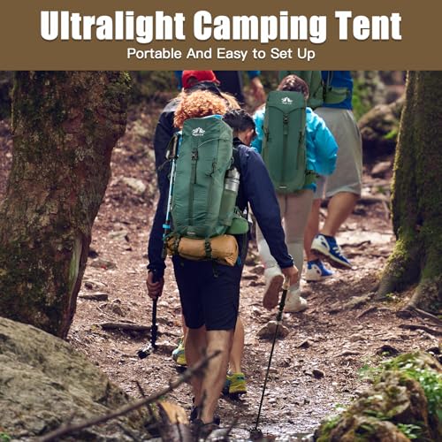 Night Cat Ultralight Tent 1 Person for Professional Backpacker Hiker 2 LBS Only Lanshan Backpacking Bivvy Ground Tent Heav...