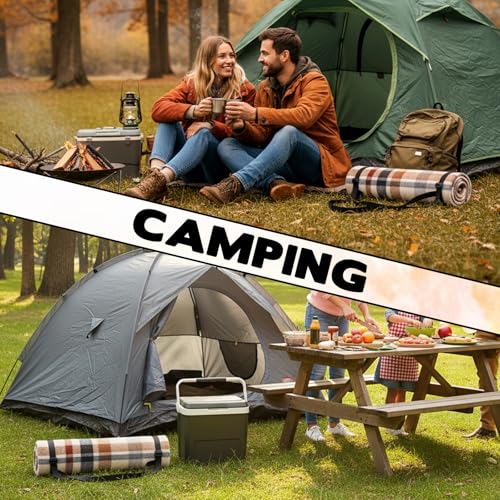 Alrhso 2 Pcs Picnic Blanket Carry Strap Sleeping Bag Strap Utility Straps for Camping, Backpacking, Motorcycle Bedroll, Hi...