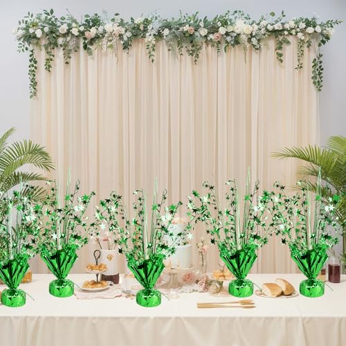 6 Pack Metallic Foil Spray Centerpiece Star Table Decoration Burst Table Centerpieces for Birthday Wedding Anniversary Gra...