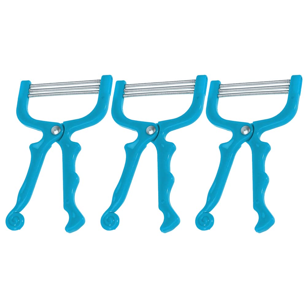 FOMIYES 3Pcs Facial Hair Remover Spring Eyebrow Face Epilator Coil Portable Hair Remover Manual Face Hair Removers Threaders Spr