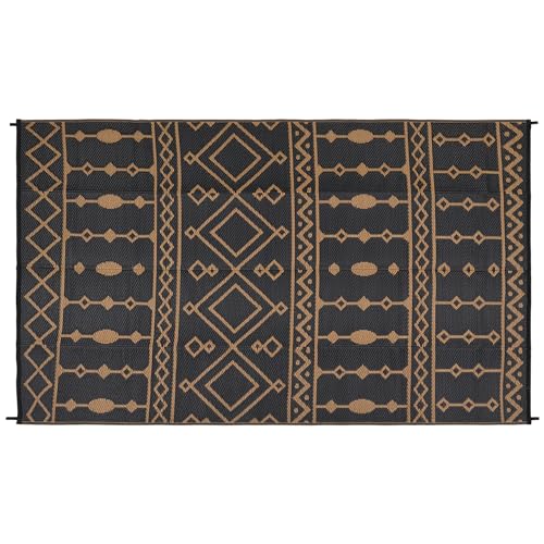 Outdoor Rug, Outdoor Plastic Mat, Picnic Reversible Rug, Patio Mat, Plastic Woven Outdoor Carpet, for Garden Patio Backyar...