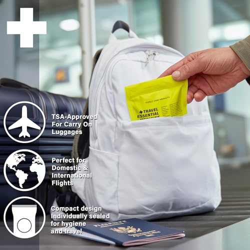 EVERLIT CARE Travel Essential Medicine First Aid Kit Refill Pack I Bonus Medical Supplies I TSA Compliant Mini Size Medkit...