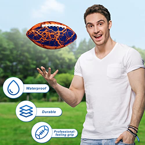 Jasonwell Pool Beach Water Football - 2Pack Strong Grip Waterproof Football for All-Weather Play Pool Toys Beach Games Out...