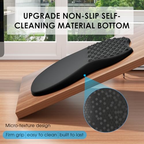 MROCO Ergonomic Mouse Pad with Wrist Support, Wrist Rest Mousepads for Carpal Tunnel Pain Relief, Memory Foam Pad with Mas...