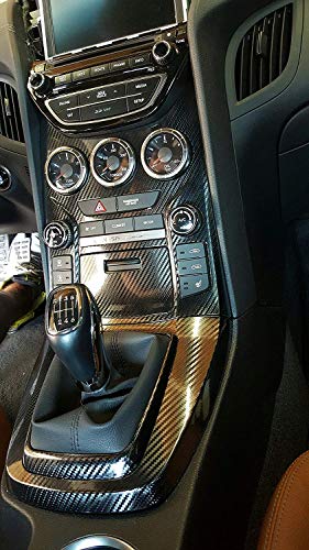 VVIVID Epoxy High Gloss Black Carbon Vinyl Automotive Wrap Film DIY Easy to Install No Mess (1.5ft x 5ft)