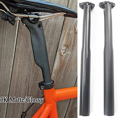 RXL SL Carbon Road Bike Seatpost MTB Seatpost Full Carbon Fiber Bicycle Cycling Seat Post 27.2/30.8/31.6mm 3K Matte Glossy...