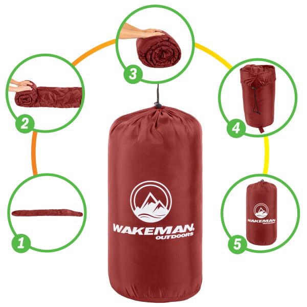 Mummy Sleeping Bag - Adult Cold Weather Sleeping Bag Rated to 25°F - Waterproof with Drawstring Hood - Camping Equipment b...