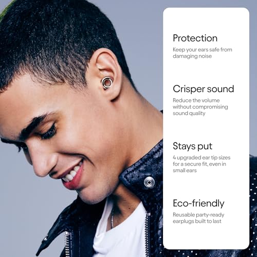 Loop Experience 2 Ear Plugs – Stylish Certified Hearing Protection for Concerts & Festivals, Live Events, Musicians, Sport...