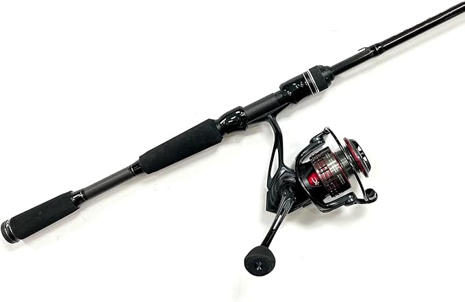 Cadence Fishing Combos with 10+1 Stout Spinning Reel Bundle + 1PCS 6.6ft Essence Moderate Light Spinning Rod Perfect for P...