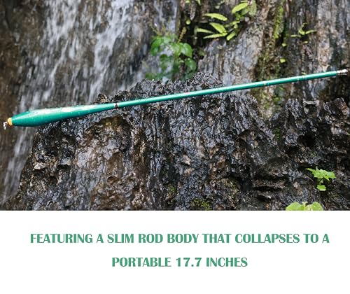 Wisbait Fishing Rod Fishing Rod Kit - Stream Fishing Pole Small Creek Telescopic Fly Poles All Waters Quality Carbon Tube ...