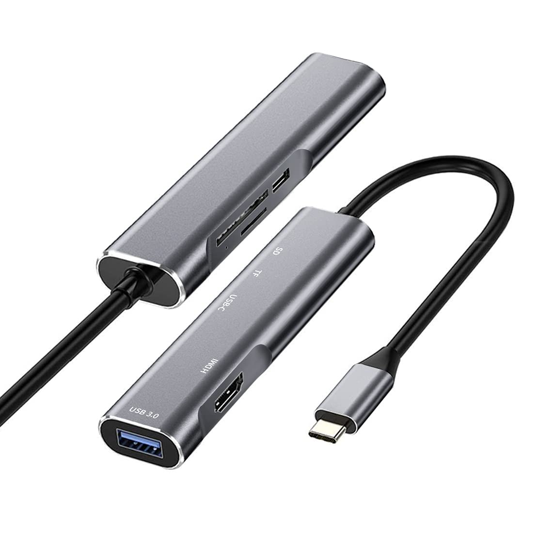 USB C to HDMI Adapter for Samsung DeX,DeX Station for Galaxy S25/S24/S23/S22/Note20/10/Tab S9/S8/S7,DeX hub with HDMI 4K,USB3.0,