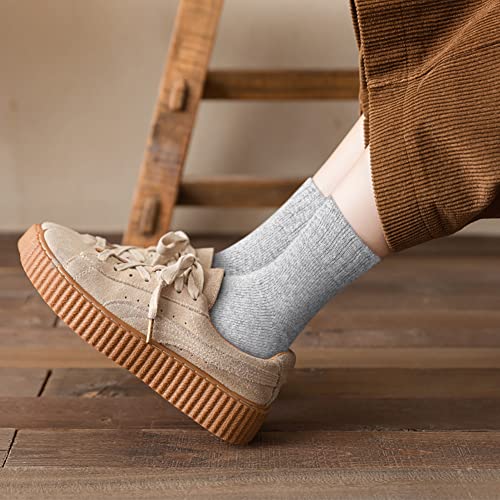 Loritta Wool Socks for Women, Winter Warm Stocking Stuffers Gifts for Women Cabin Crew Hiking Boot Socks