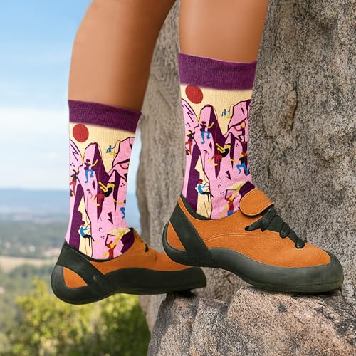 Rock Climbing Gifts - Innovative Rock Climbing Socks, Ideal Gift for Climbers, Unique Gifts for Men, Enhancing Climb Exper...