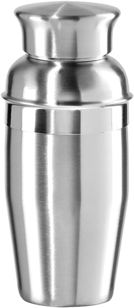 OGGI Mini Cocktail Shaker 10oz - Stainless Steel - Ideal Single Serve Martini Shaker, Great Small Size Suitable for Mini B...