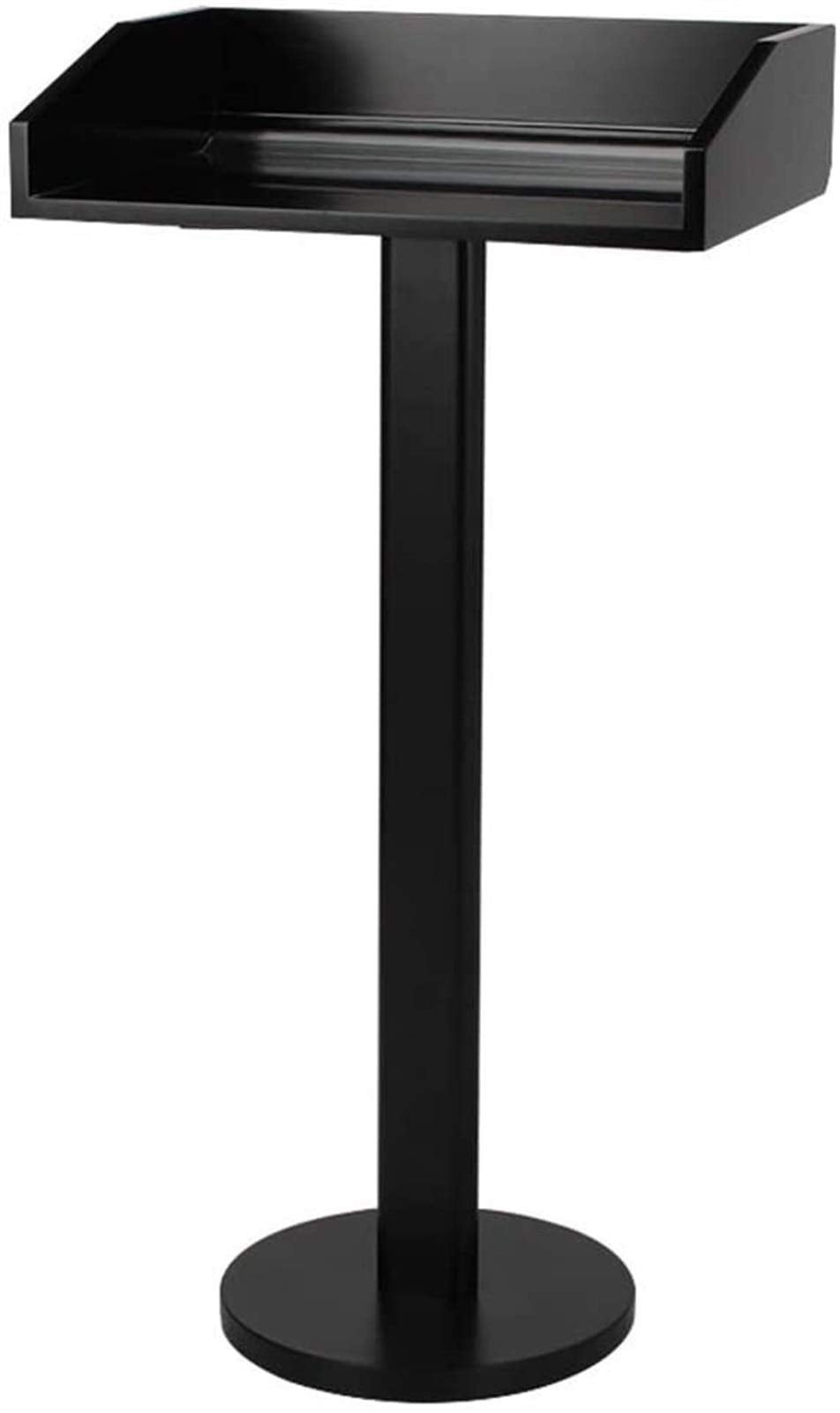 Lectern Podium Stand, Lectern Free-Standing Floor Standing Pulpit Hotel Restaurant Entrance Podium Welcome Table Speaking Stage Master of Ceremonies for Church School Presentation