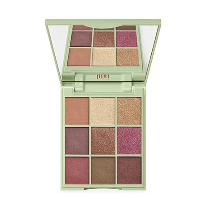 Pixi Beauty Eye Effects - Rosette Ray | Eyeshadow 9 Shade Compact Palette | Easy To Apply High Pigment Colour | Paraben-Free | 11.5g