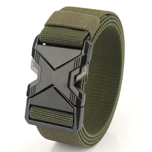 Tactical Belts for Men Military Style Plus Size 1.5" Web Work Belt with Quick Release Buckle