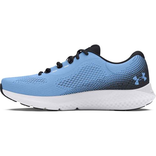 Under Armour Women's Charged Rogue 4, (401) Horizon Blue/Black/White, 6, US