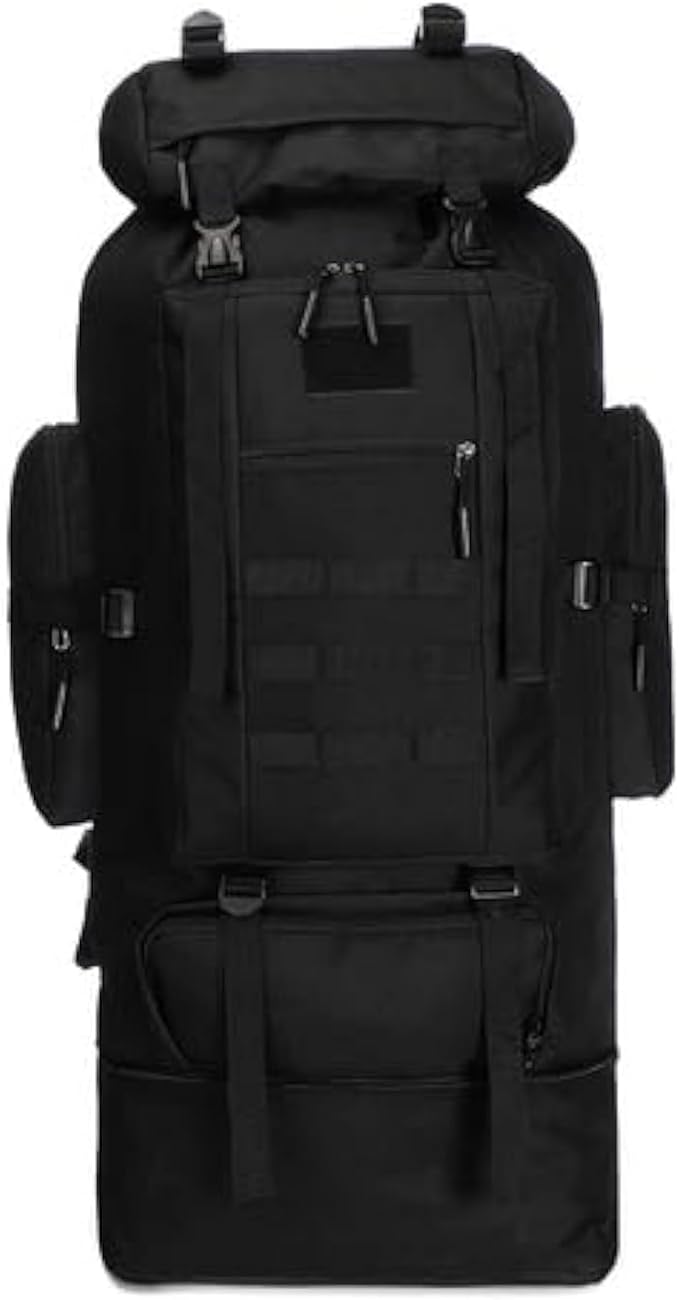 100L Hiking Backpack Men Large Waterproof Camping Backpack Lightweight Packable Backpacking Backpack Daypack Military Ruck...