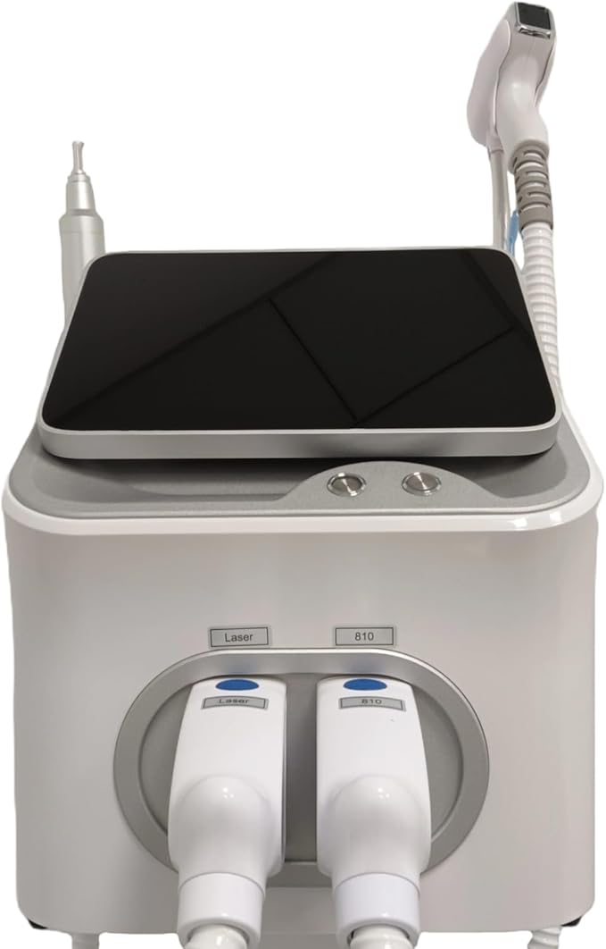 Painless 2-in-1 Hair Removal Device for Home Use, Suitable for Both Men and Women in Multiple Areas, Professionally Removes Melanin, Lightens Spots and Whitens The Skin