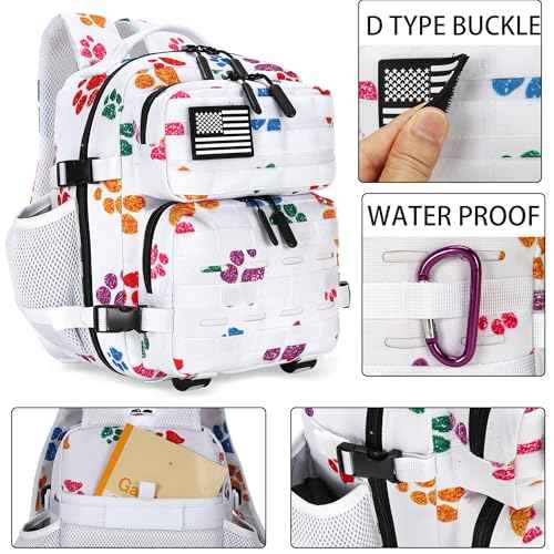 9L Mini Tactical Backpack for Men and Women Tactical Backpack Small for Hiking Small Tactical Bag Fitness Pack