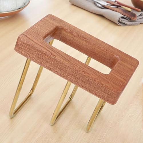 Chopping Board Rack with Wood Base – Multi Layer Kitchen Organizer Stand for Cutting Boards Pot Lids, Baking Trays Pans an...