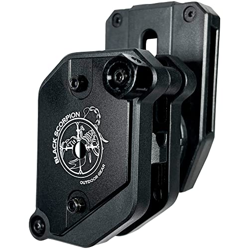 Black Scorpion Gear Ambidextrous Single/Double Stack Competition Magazine Pouch