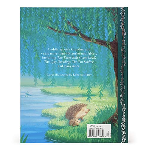 A Treasury To Read With Grandma - 192-Page Deluxe Hardcover Treasury Book, Mother's Day Gifts, Baby Showers, New Grandmas, Grandmother's Day, Birthdays, and more! Ages 2-8