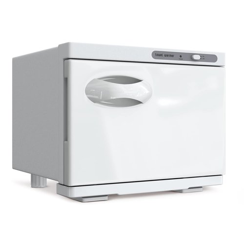 StateRiver Towel Warmer Cabinet, 8L Hot Spa Small Towel Warmer Heating Use for Facial Spa, Hair Beauty, Salon Equipment and Home - White