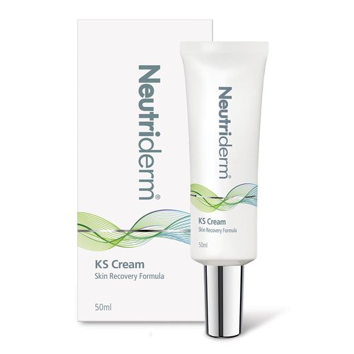 Neutriderm KS Cream – Retinol Cream to Help Improve the Appearance of Scars, Marks and Uneven Skin Texture – Vitamin E & Flower Oil Blend for Smoother, Healthier-Looking Skin – 50g