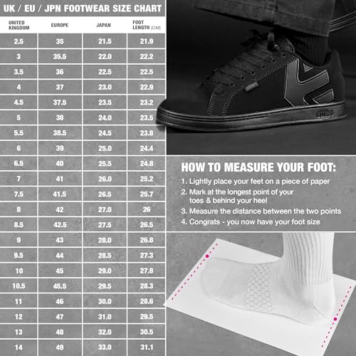 etnies Men's Fader Skate Shoe