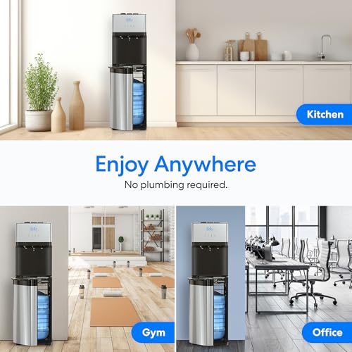Brio Self Cleaning Bottom Loading Water Cooler Water Dispenser – Limited Edition - 3 Temperature Settings - Hot, Cold & Co...