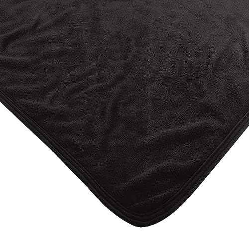 NORTHWEST Officially Licensed Boston Bruins NHL Team Throw Blanket 46¡ȡ¿60¡È ? Licensed Microfiber Throw with Hockey Logos for Fans, Dorms, Game Day Couches & Fan Caves