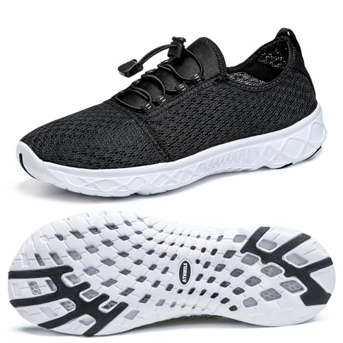ATHMILE Water Shoes for Men Women Barefoot Hiking Swim River Shoes Adult Lake Pool Aqua Socks Beach Quick Dry for Hiking S...