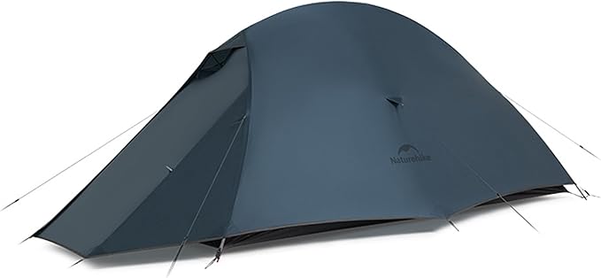 Naturehike Cloud up Pro Camping Tent, 1/2/3 Person Ultralight Hiking Tent, Waterproof Backpacking Tent for One Man, Free S...