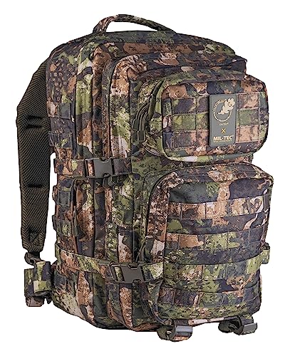 Mil-Tec Unisex Assault Pack - Rugged Durable Lightweight Ergonomic Versatile Tactical Outdoor Camping Hiking Backpack with...
