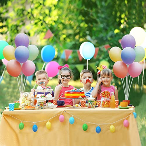 ROYUYE 10 Sets of Balloon Stands for Table Balloon Stand Allowing Balloons To Float Without Helium Tank Balloon Holder Dec...