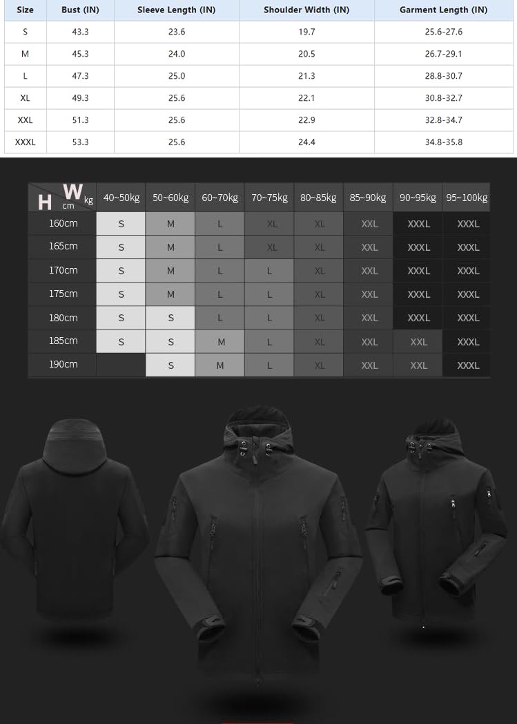 Men's Tactical Jacket and Pants Set Military Hunting ACU Uniform 2PC Apparel Suit Multiple Pockets（Khaki XXL