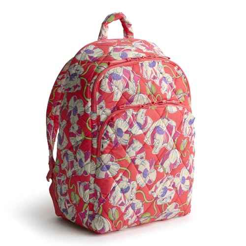Vera Bradley Featherweight Westover Hybrid Backpack, Swirling Poppies