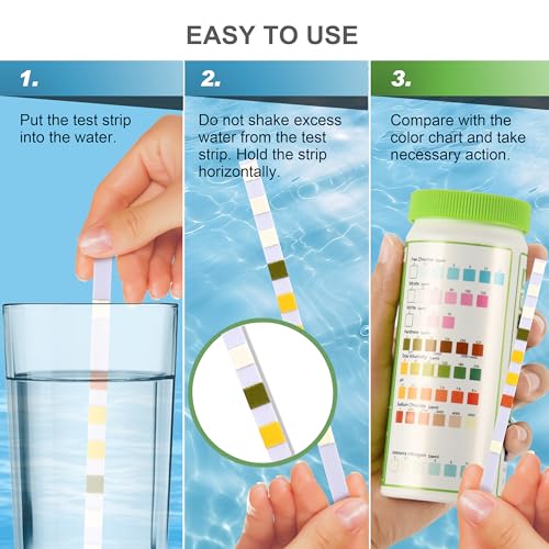 AAwipes 8-in-1 Aquarium Test Kit (150 Strips) for Freshwater & Saltwater - Quick & Accurate Water Testing for Aquariums & ...