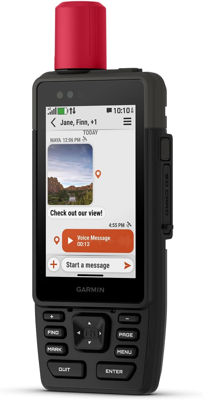 Garmin® GPSMAP® H1i Plus, Premium GPS Handheld Navigator with inReach® Plus Technology to Share Texts, Photos, Voice Memos...