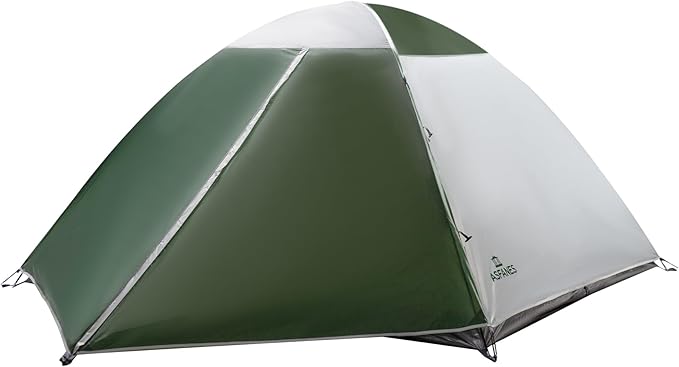 ASFANES Screened Camping Tent, 4/6 Person Waterproof, Haven Tent, Backpack Double Layer Camping Tents with Canopy, Easy Se...