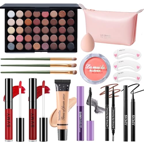 Makeup Set for Women, Makeup Full Kit for Beginners & Professionals, Travel Makeup Set for Teens & Adults, Makeup Gift Set...