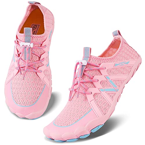 Men Women Water Sports Shoes Slip-on Quick Dry Aqua Swim Shoes for Pool Beach Surf Walking Water Park