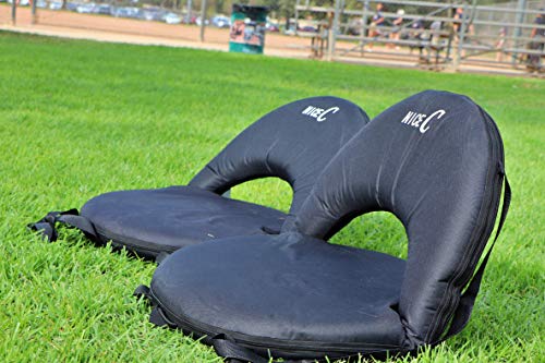 Nice C Stadium Seats, Floor Chairs, Bleacher Chairs, 10-Posisition Reclining Waterproof Cushion, Ultralight, Foldable, Ext...