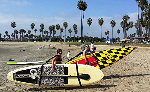 2 Pack of SUP Sling Stand up Paddleboard Carrying Straps
