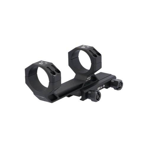 Sig Sauer Alpha MSR7075-T6 Aluminum 1.535 in. High 0 MOA Cant M1913 Attachment Scope Ring Mount, 30 mm Ring Size, Black